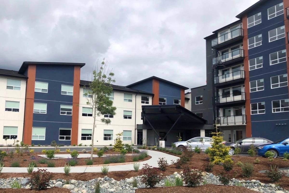 An exterior view of Hamlets Duncan retirement home